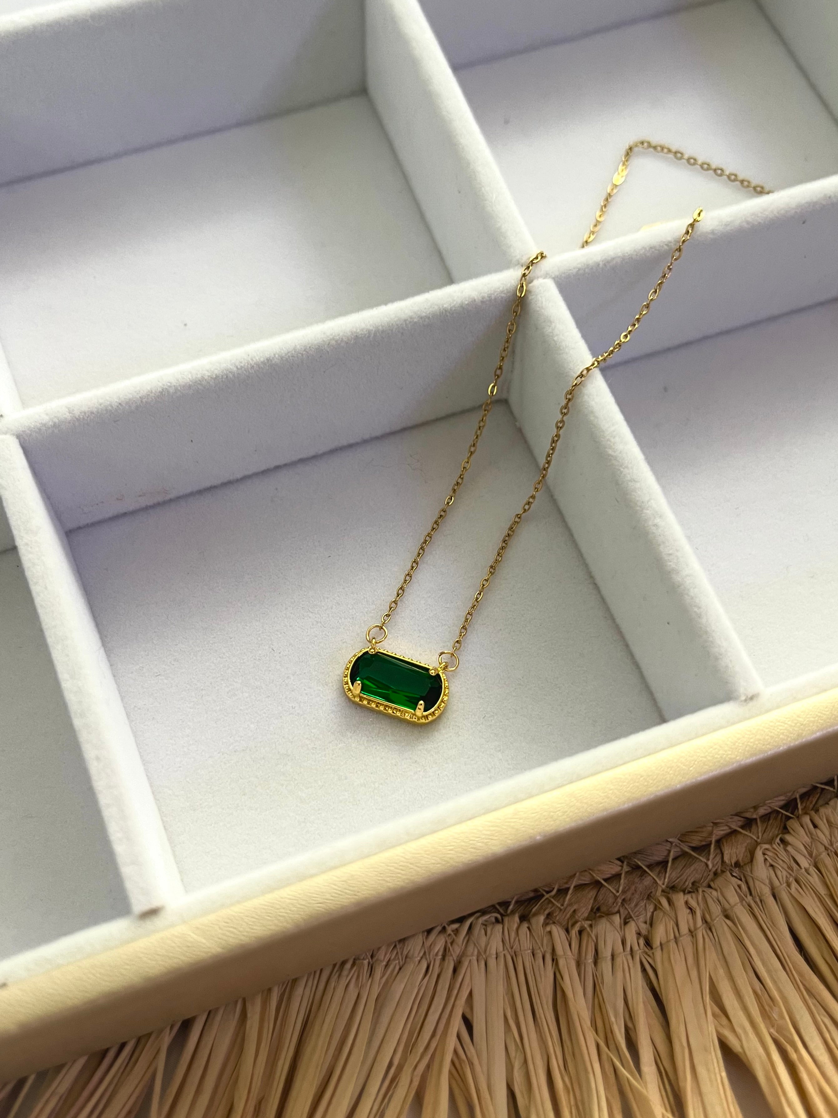 Inspired By Kendra Gem Pendant Necklace