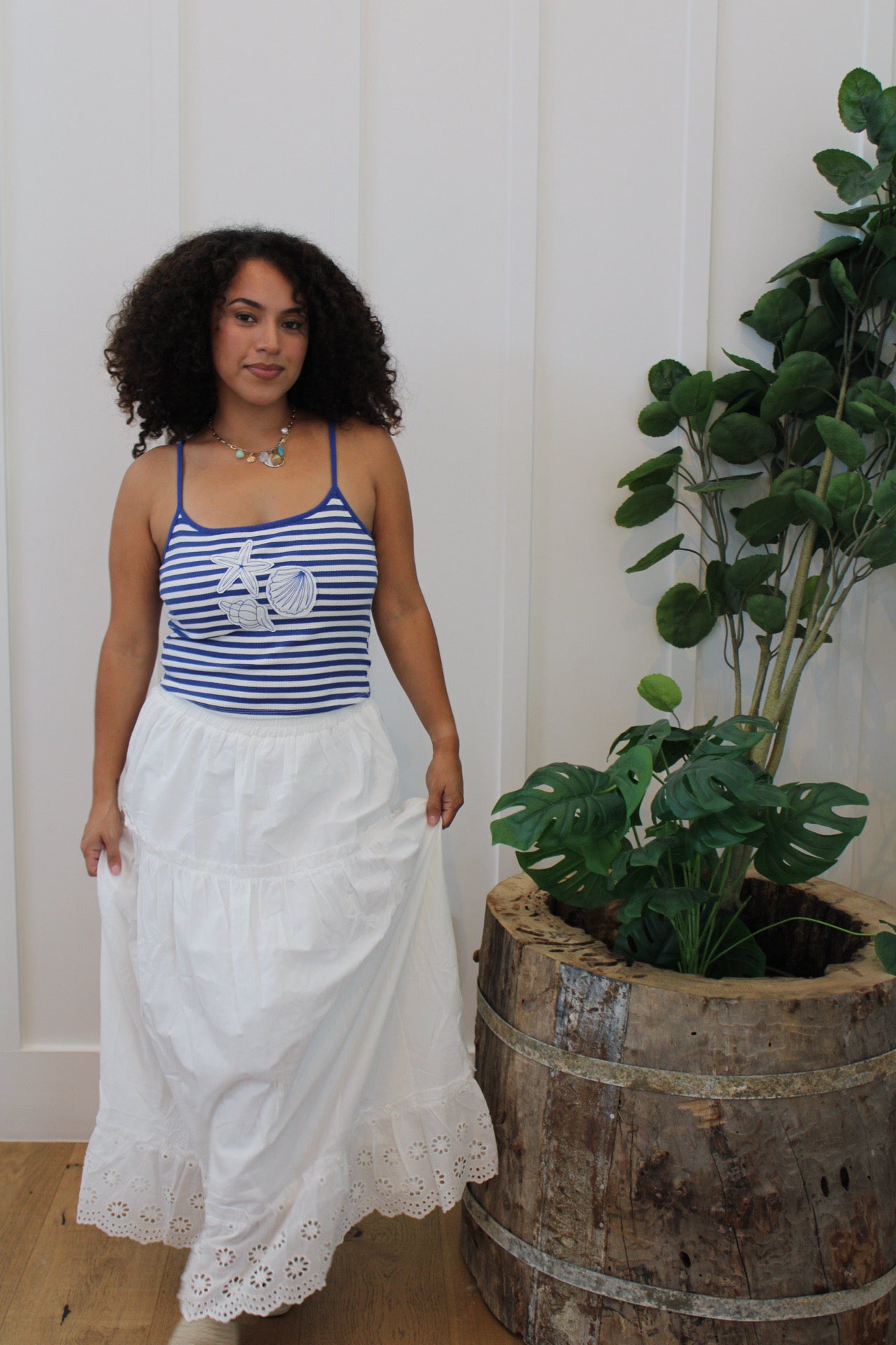 Seashore Striped Cami Top