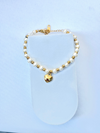 Golden Love Pearl Bracelet