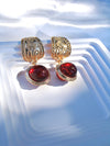 Consuelo Vintage Engraved Studs