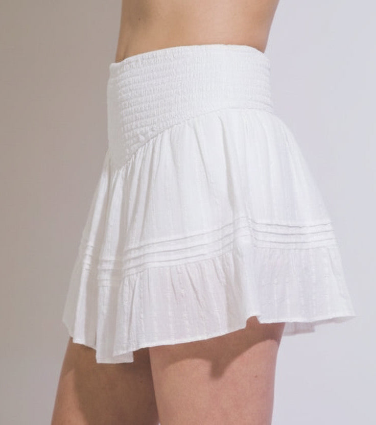 In The Clouds Flare Skort