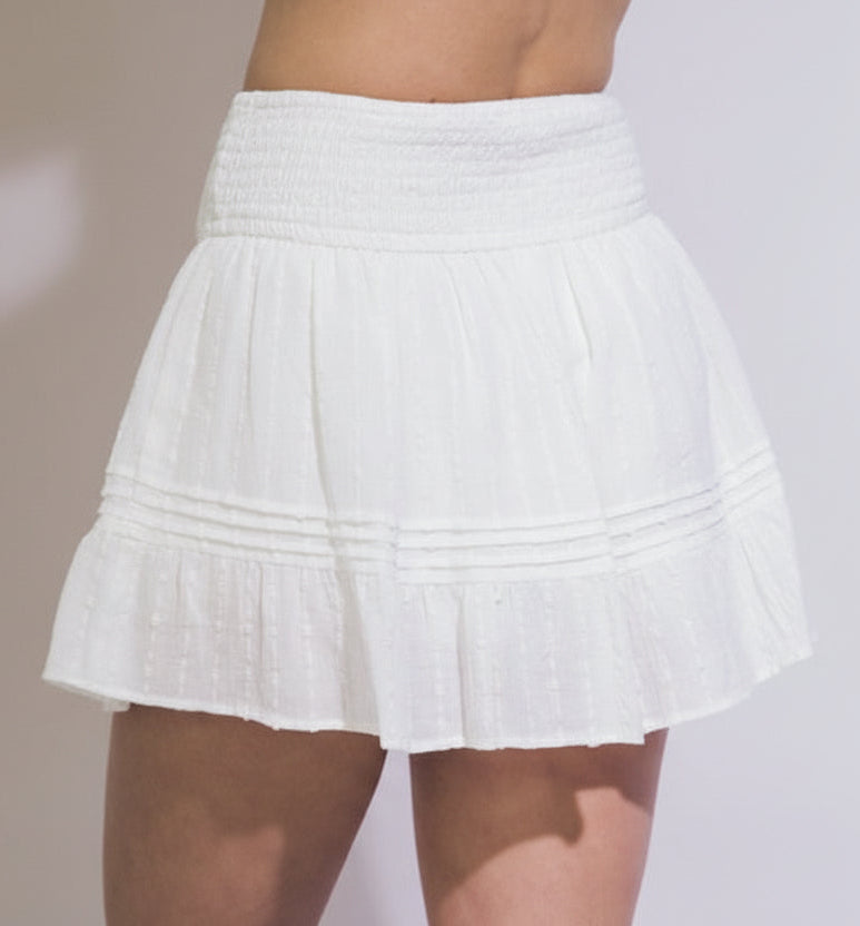 In The Clouds Flare Skort
