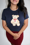 Cozy Teddy Bear Crewneck Top