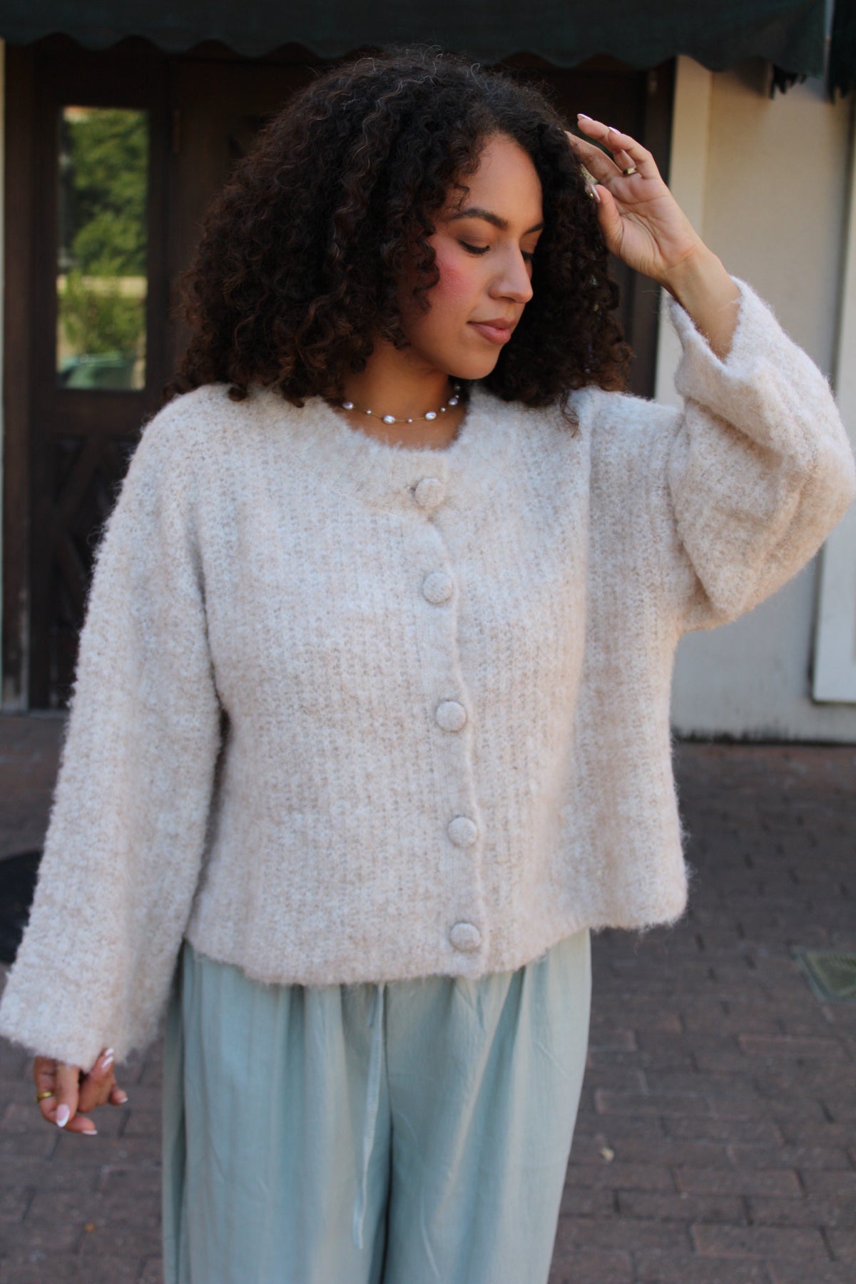 Fall Fling Fuzzy Cardigan