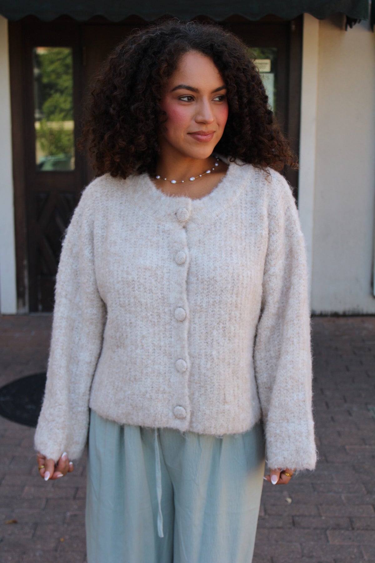 Fall Fling Fuzzy Cardigan