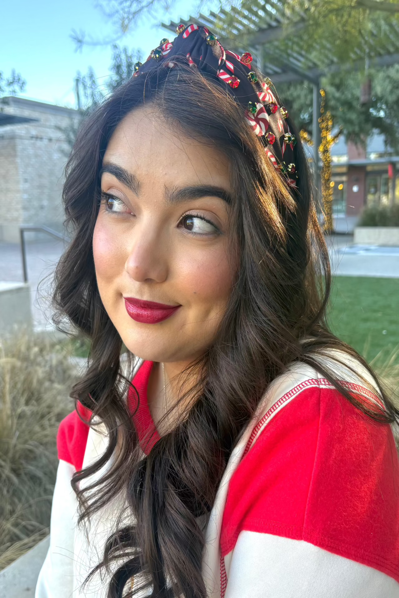 Candy Cane Lane Headband