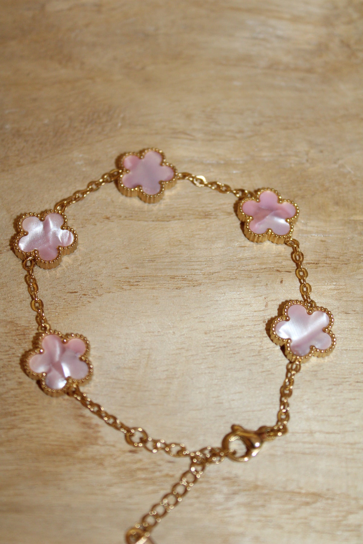 Marble Flower Bracelet