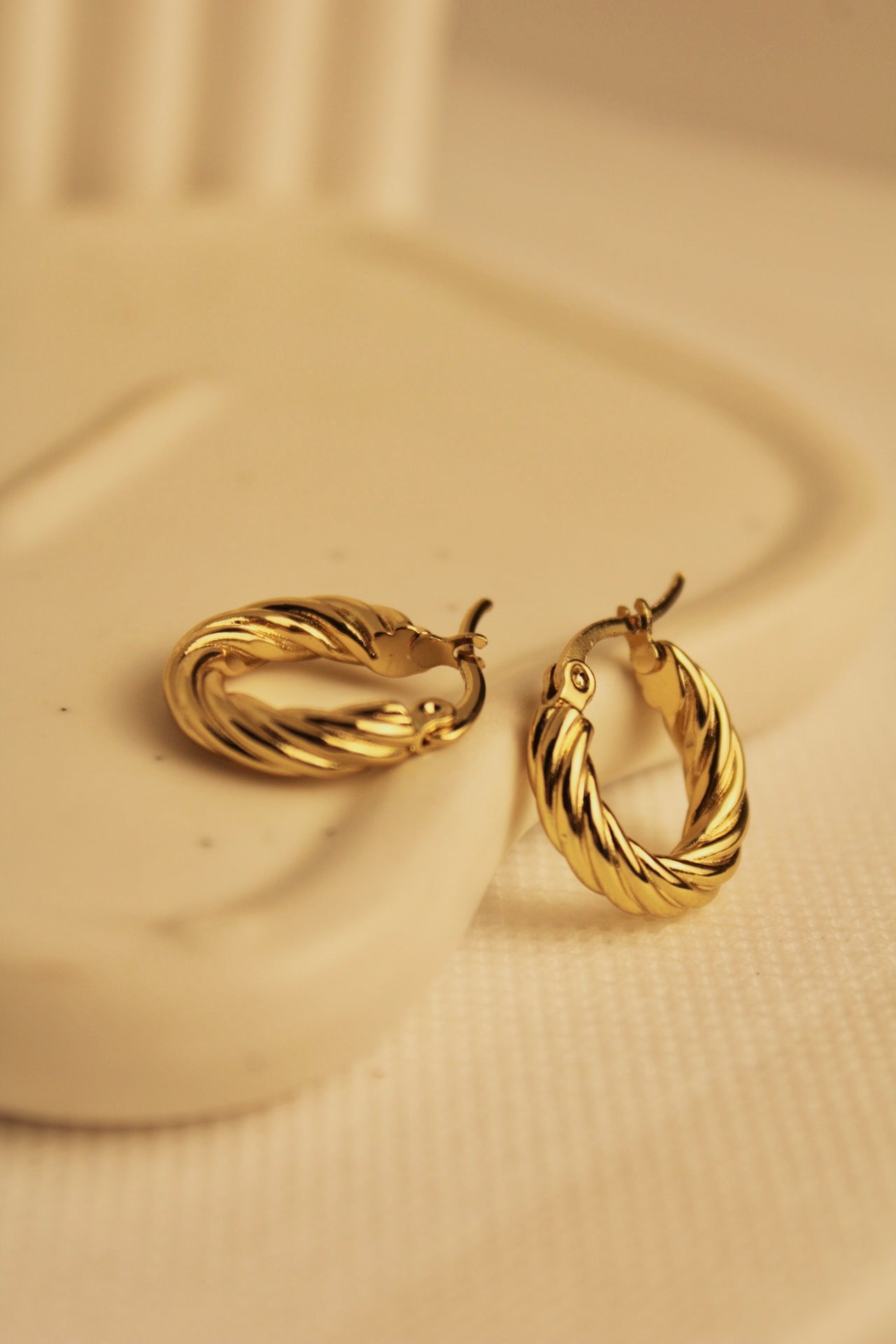 Xitlali Twisted Hoops