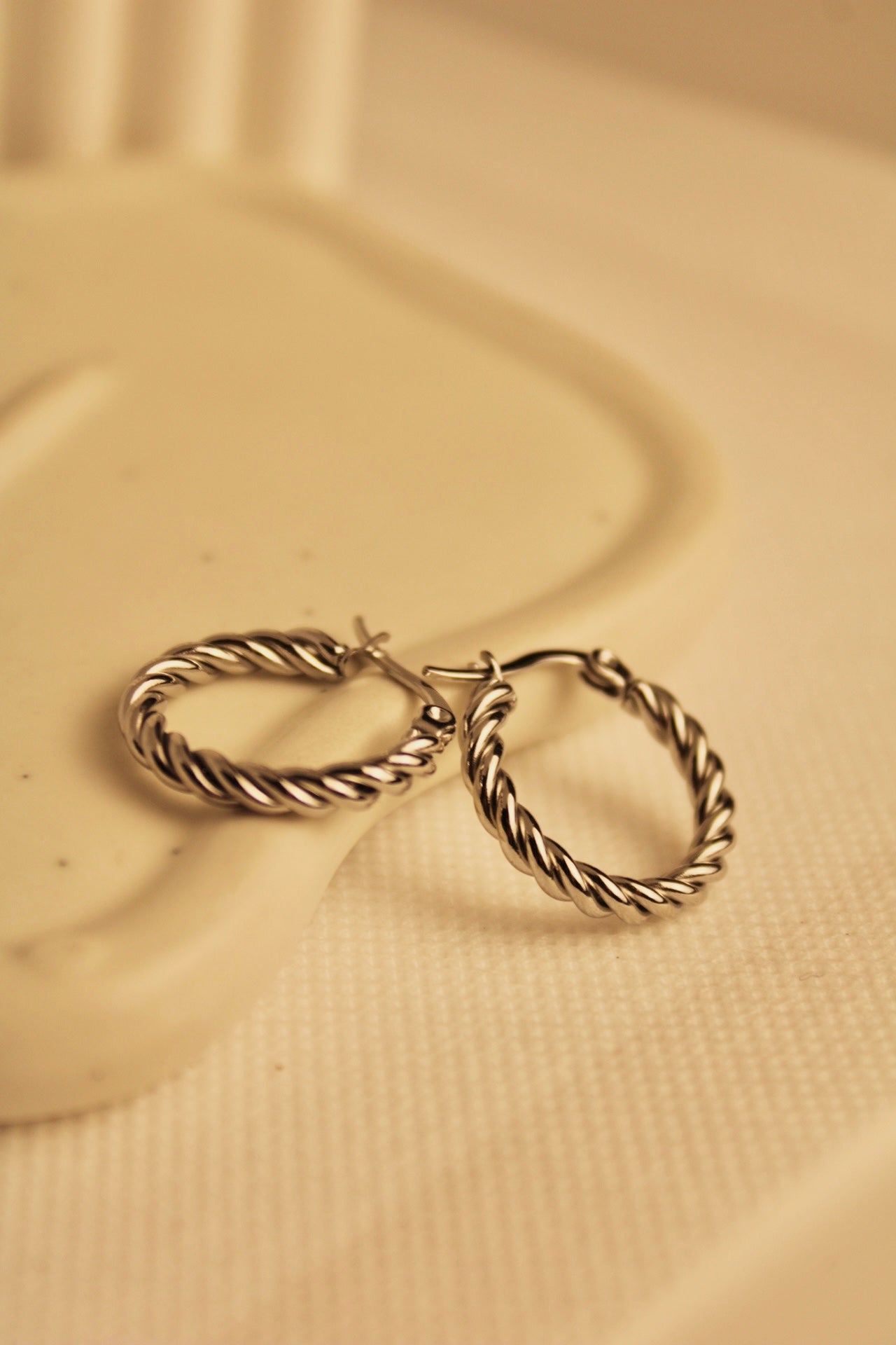 Xitlali Twisted Hoops