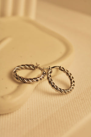 Xitlali Twisted Hoops