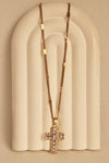 He Is Faithful Cross Necklace