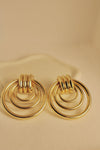 Yazi Statement Swirl Studs