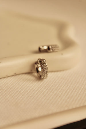 Gigi Mini Diamond Huggies