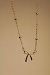 Reese Coquette Bow Necklace