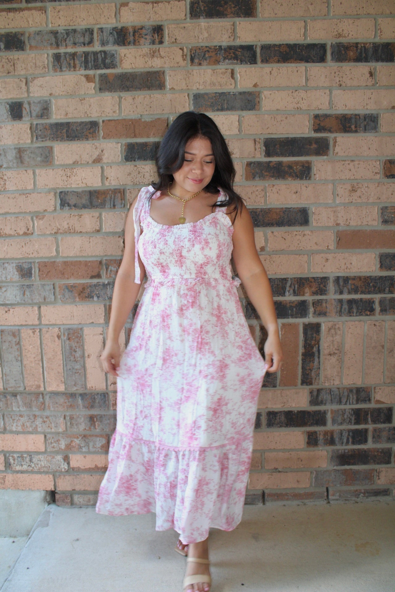 Amelia Vintage Floral Dress