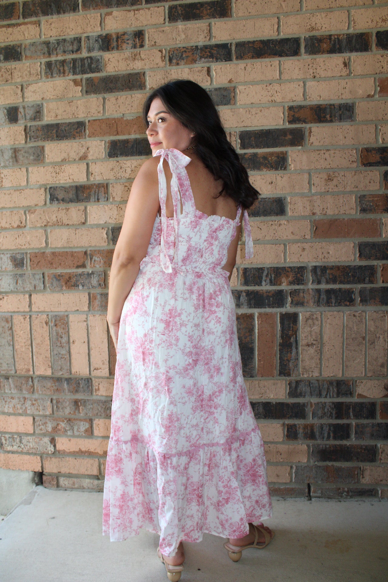Amelia Vintage Floral Dress