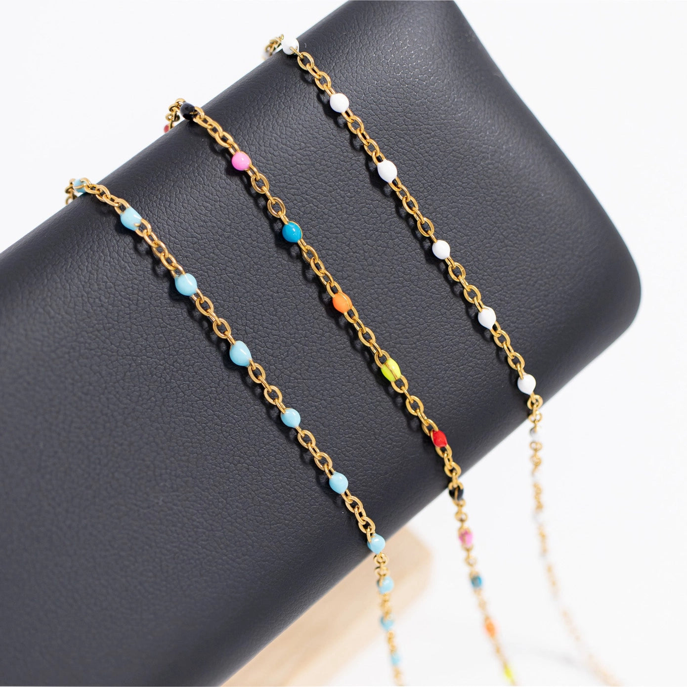 Nyla Confetti Mult Color Beaded Necklace