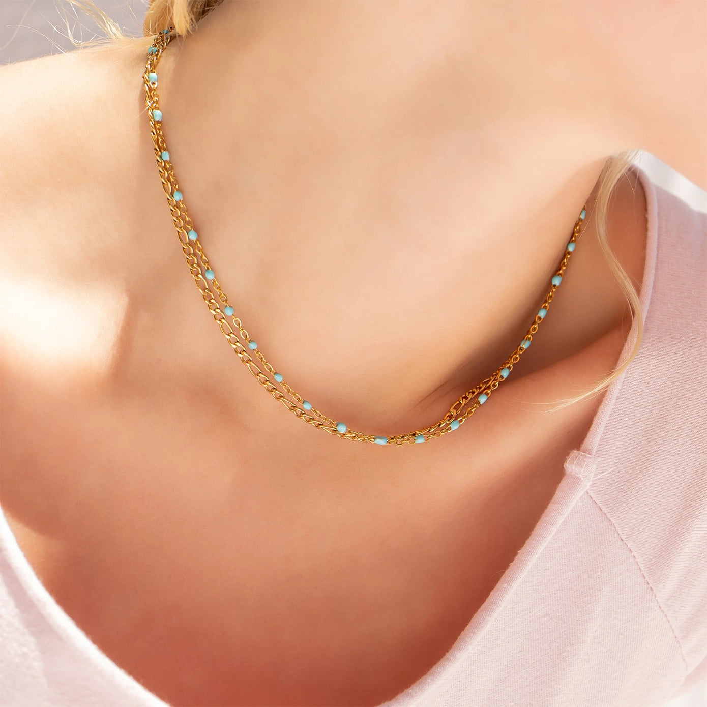 Lala Confetti Beaded Necklace
