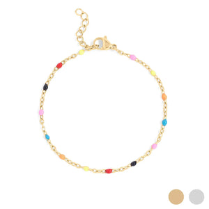 Nyla Multi Color Beaded Bracelet