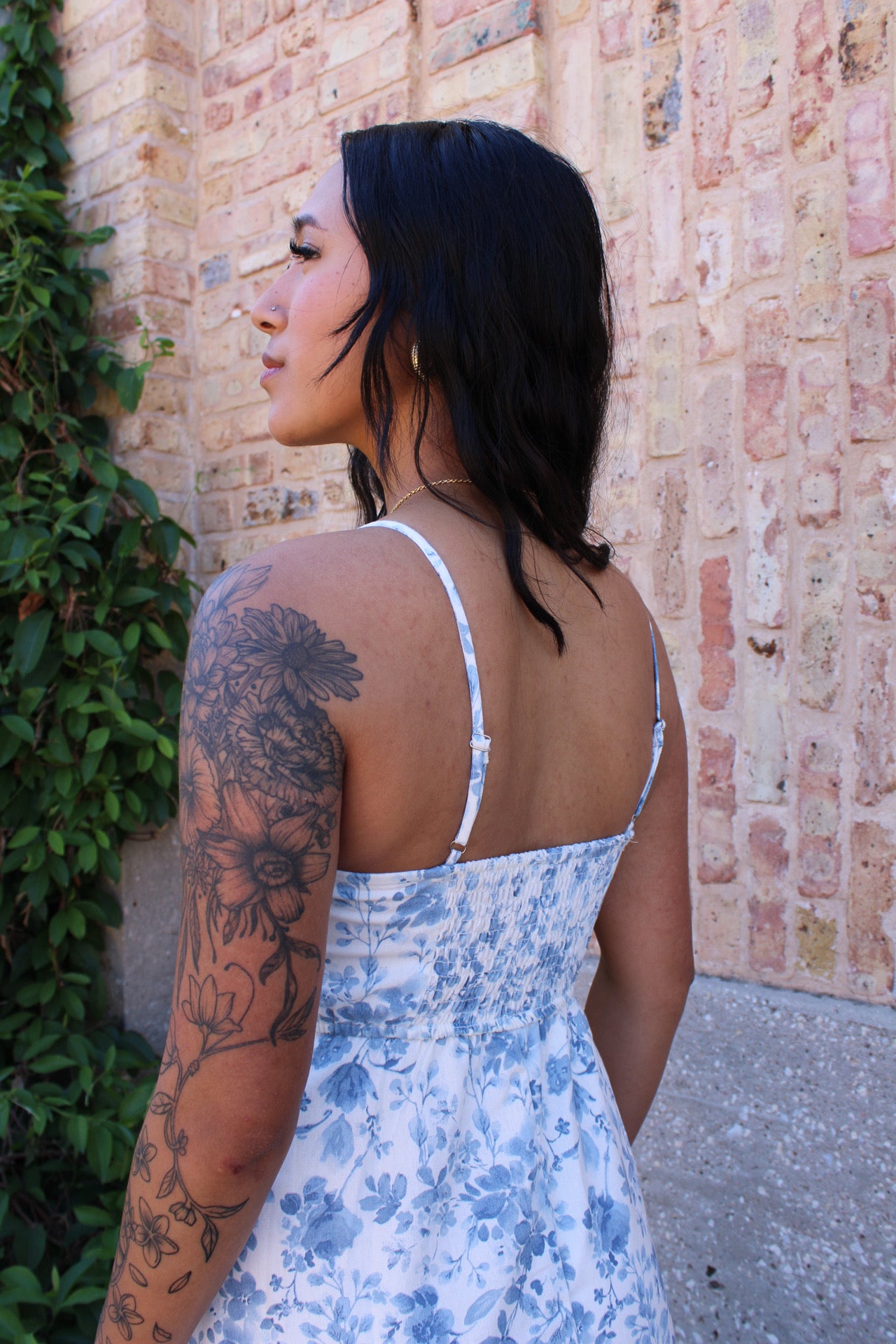 Aubrielle Dainty Floral Dress