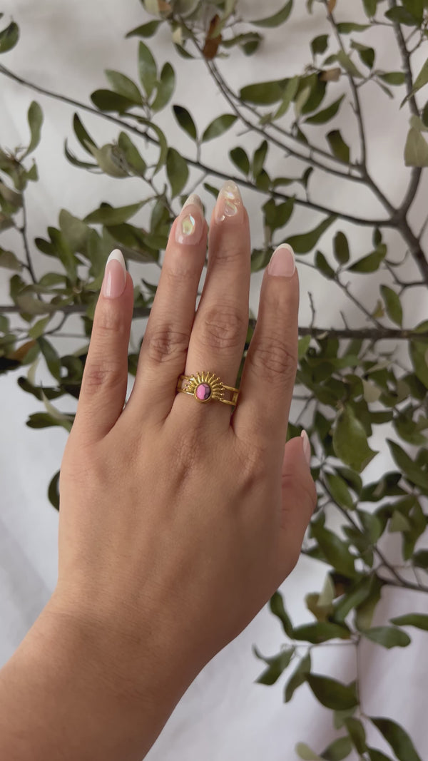 Radiant Sunbeam Ring